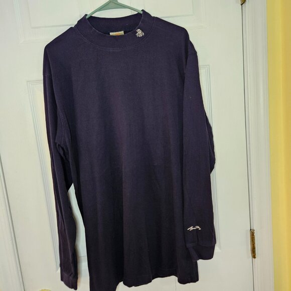LEGENDARY Original Deer Gear Pullover Shirt Mens Sz XL Dark Blue Outdoor Hunting - Picture 1 of 6
